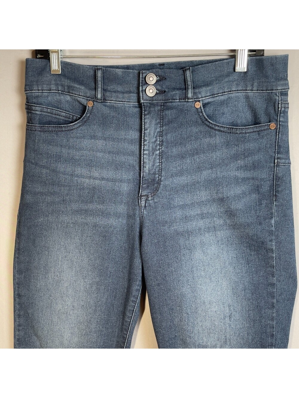 Sofia Jeans Eva Skinny Women’s Size 10 Blue Double Button Y2K